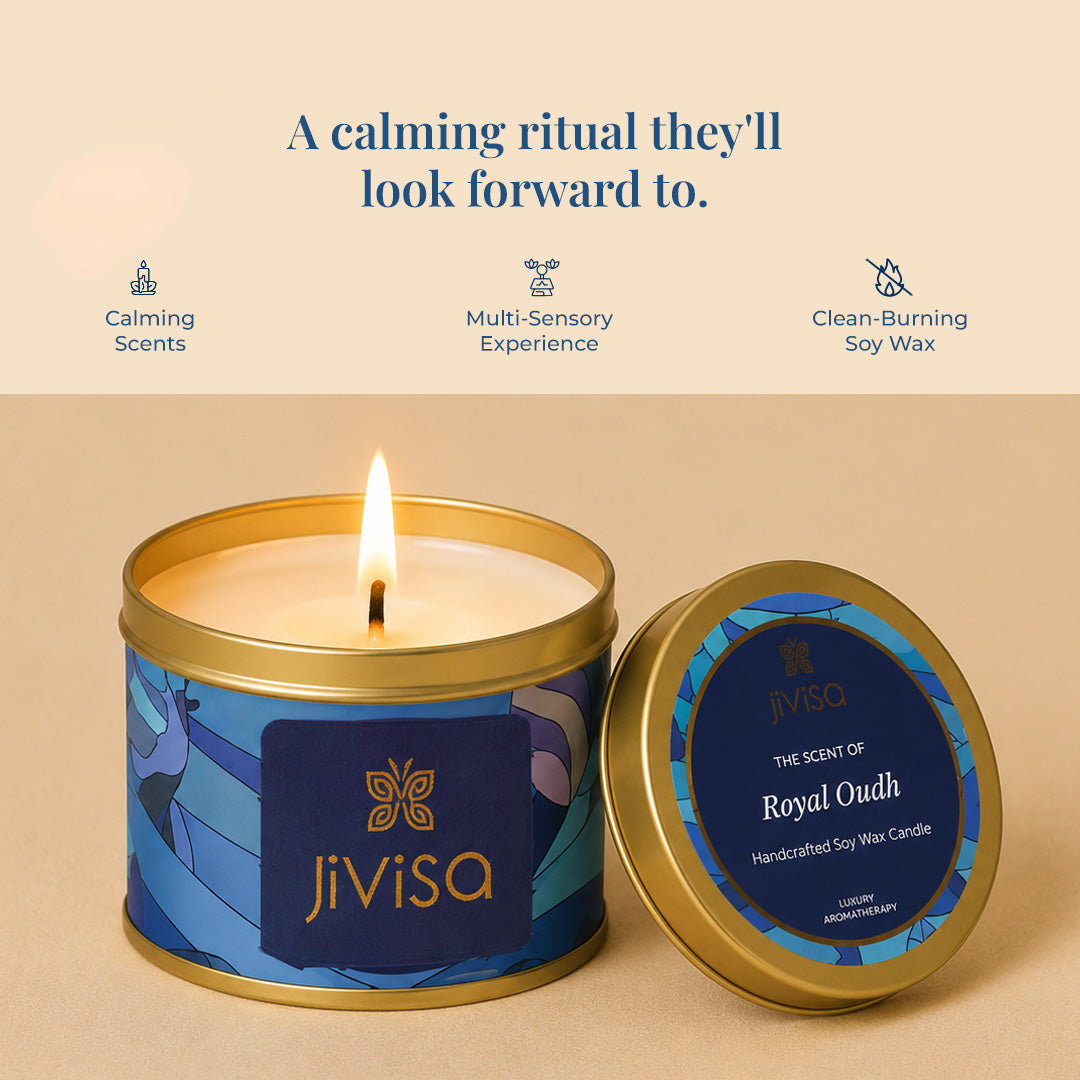 Himalayan Light Soy Wax Scented Candle Gift Set (Ck)