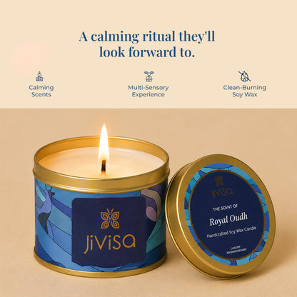 Himalayan Light Soy Wax Scented Candle Gift Set (Ck)
