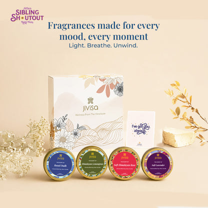 Himalayan Light Soy Wax Scented Candle Gift Set