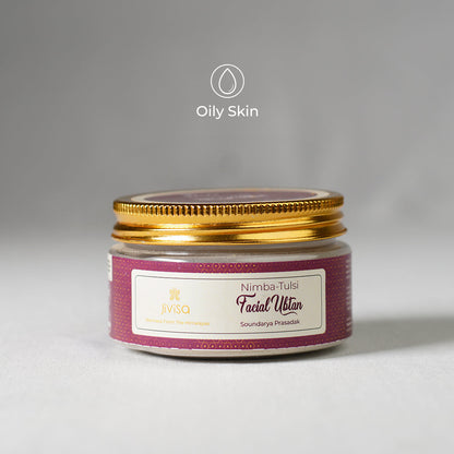 JiViSa - Nimba Tulsi Ubtan Facial Ubtan for Oily skin