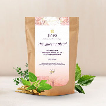 The Queens Blend | Tea Blend For Managing PCOD/S | Shop Ayurvedic Tea Blends|Main