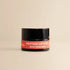 JiViSa Peptide Lip Pop Salve Himalayan Rose & Lavender Barrier Restore Salve jar on beige background.