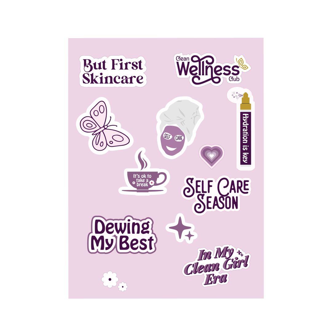 Self-Care Sticker Sheet