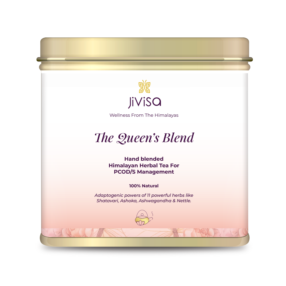 The Queens Blend | Tea Blend For Managing PCOD/S | Shop Ayurvedic Tea Blends|Main