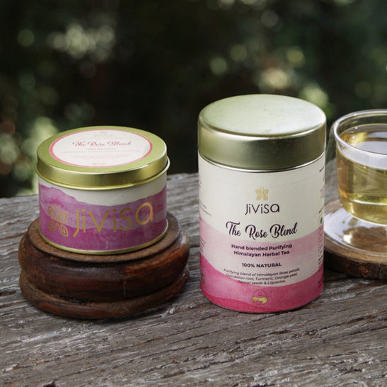 The Rose Blend - Skin Purifying Herbal Tea (Tisane) JiViSa