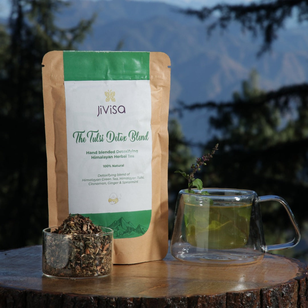 The Tulsi Detox Blend - Green Tea JiViSa