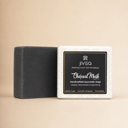 Charcoal Musk Ayurvedic Soap