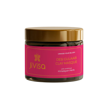 Desi Gulaab Clay Masque - JiViSa