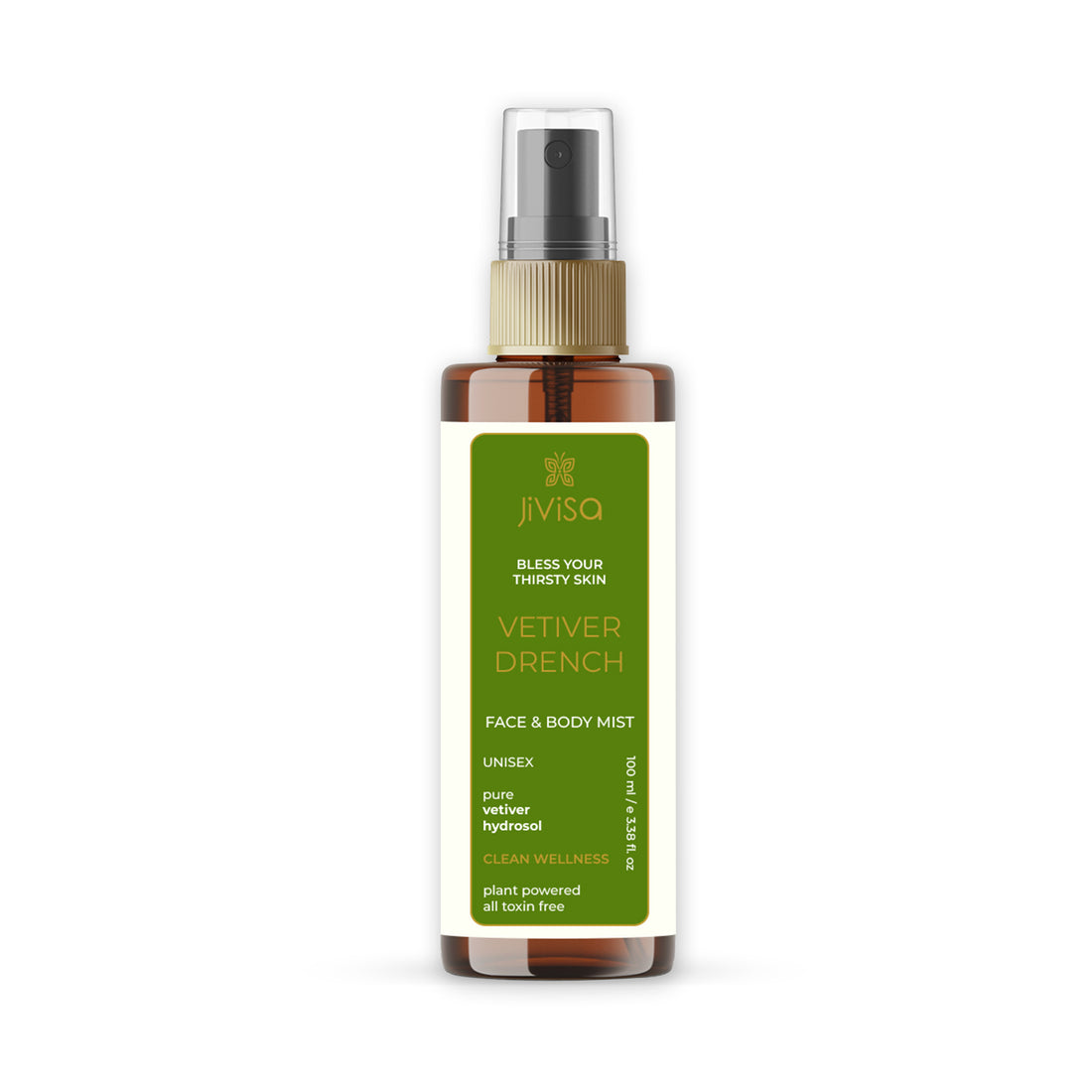 Vetiver Drench Face &amp; Body Mist - JiViSa