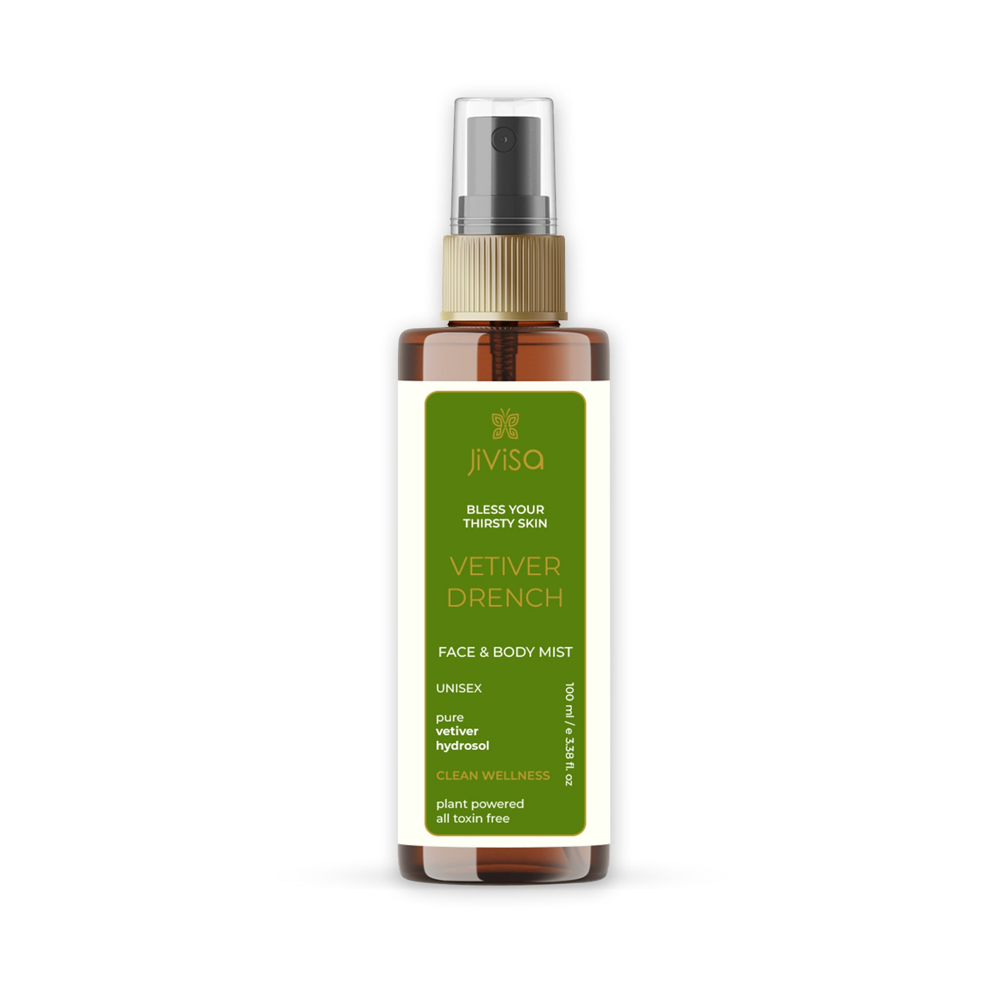 Vetiver Drench Face &amp; Body Mist - JiViSa